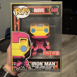 Blacklight Ironman Funko