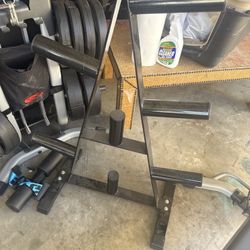 Weight Plate Tree / Olympic Plate Rack – Heavy Duty
