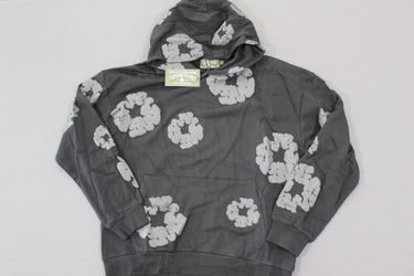 Denim Tear Hoodie Monochrome Size Large