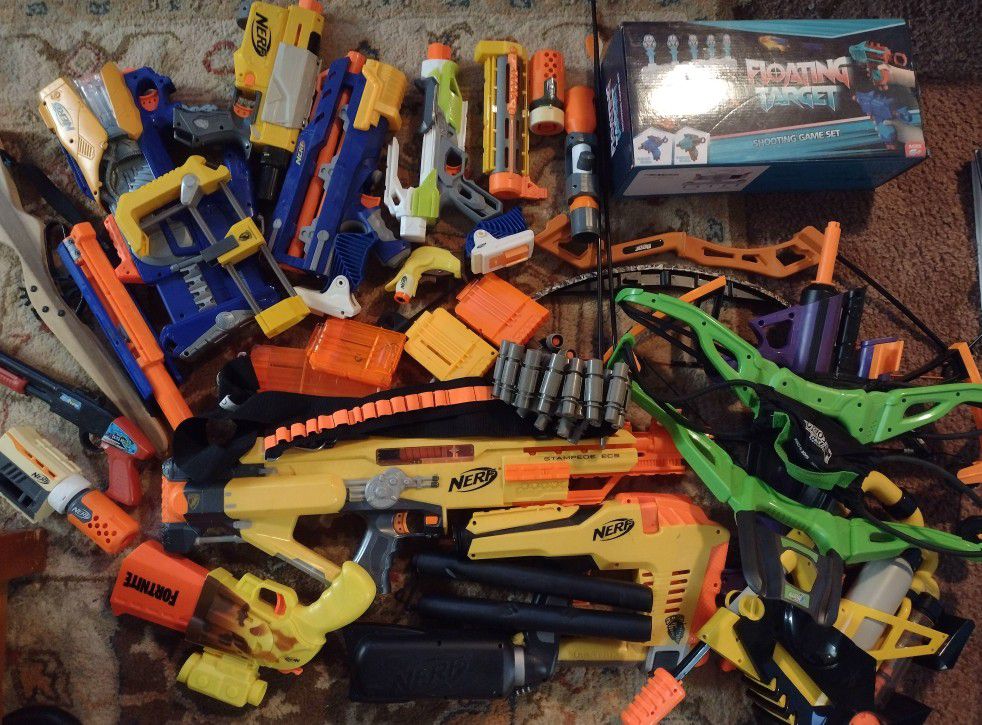 Nerf,  Nerf And More!!
