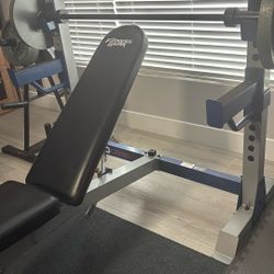 Fitness Gear Pro OB600  Weight & Squat Bench