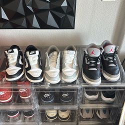 Jordan 3 and Nike Dunks 