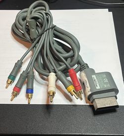 🎮🔌 Xbox 360 AV Cable Composite Component OEM 🔌🎮 . . . . . . . . . . . . . . . . . . . . . . . . . . . . . . . . . . . . . . . . . . . . . . . . .
