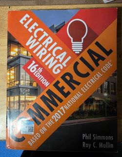 Electrical commercial and residential textbooks