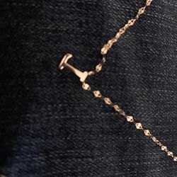 Necklace 925 Sterling Sliver Over Gold Plated