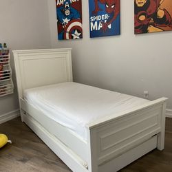 Pottery Barn Organic Mattress Trundle 