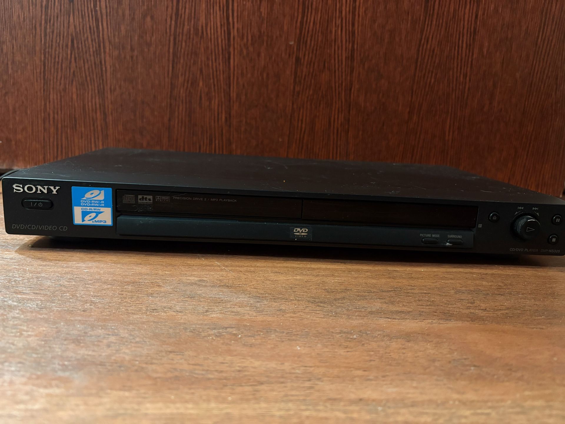 Sony DVP-NS325 DVD PLAYER