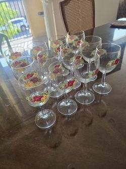 Royal Doulton Old Country Roses Wine Glasses
