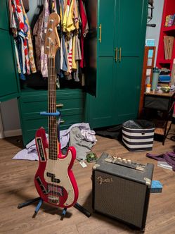 Fender/Squier bass setup