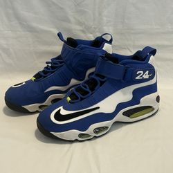 Nike Air Griffey Max 1 Shoes Mens Size 12 Blue White Volt Sneakers