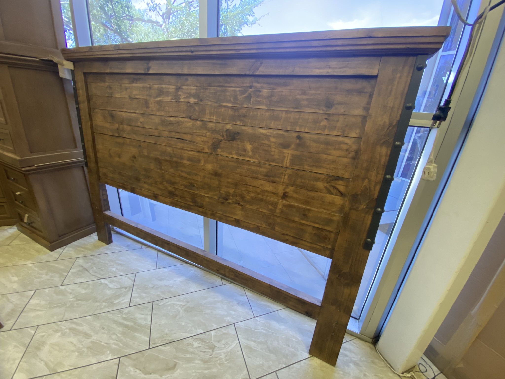 King Size Headboard New Solid Wood Hand Made 