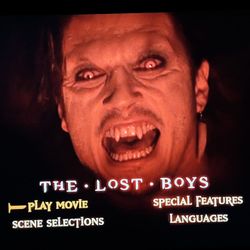 The Lost Boys DVD Joel Schumacher 2 Disc Set with Commentary and Special Features Hard Case