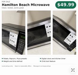 Microwave Oven