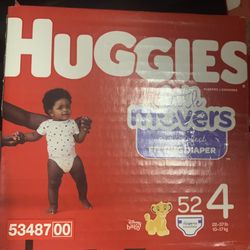 LITTLE MOVERS SIZE 4…..52ct…$20.00
