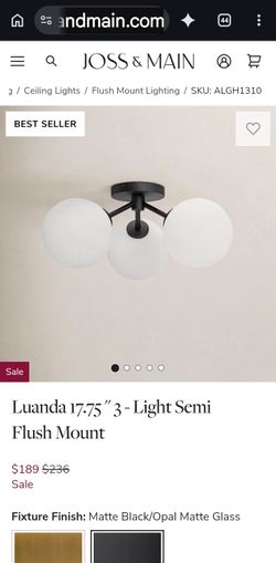 Matte black 3 light frosted globe sputnik ceiling light fixture