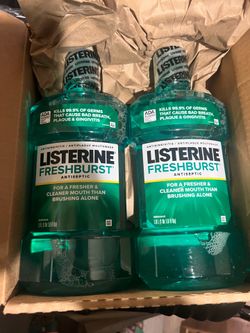 Listerine freshburst mouth wash