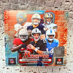 2026 Topps Bowman Football Jumbo Box New
