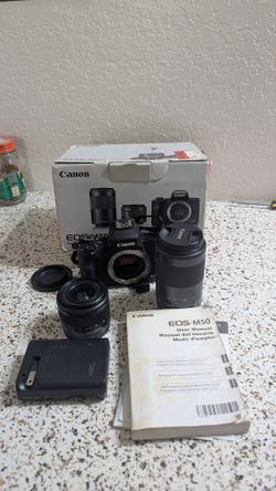 Canon EOS M50 Mirrorless camera 24.1MP