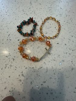 Orange Bracelets