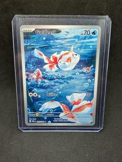 Pokémon Goldeen 087/084 Illustration Rare Holo Card