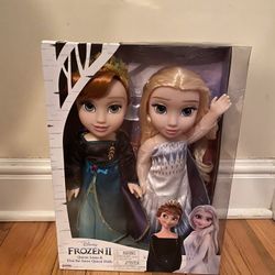 Anna And Elsa Snow Queen Dolls