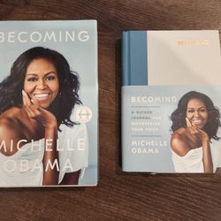 Becoming Journal, new & Becoming Book, Gift, Excelkent condition. Like new