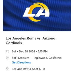 Tickets Rams - Cardinals. Saturday 28 
