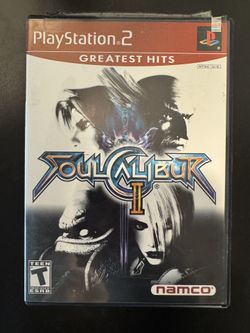 Sony PlayStation 2 PS2 – Soul Caliber 2 – Complete in Box (CIB) – Used