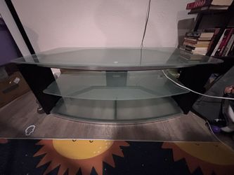 Glass Entertainment Center