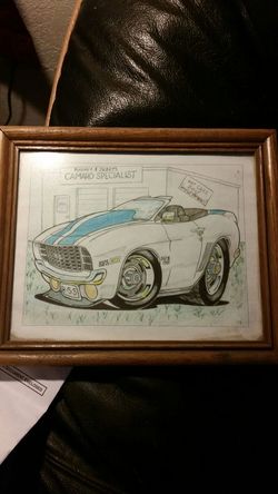 Camero drawing