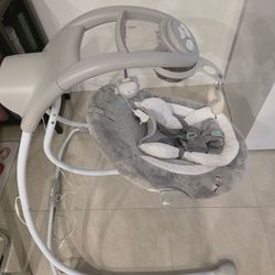 Ingenuity InLighten 2-in-1 Cradling Baby Swing