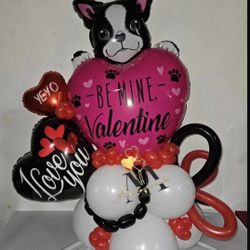Valentines Balloons Bouquet 
