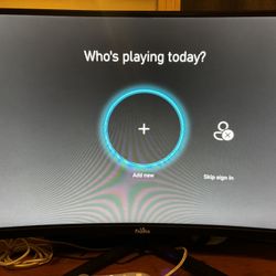 Fiodio Gaming Monitor Curved 