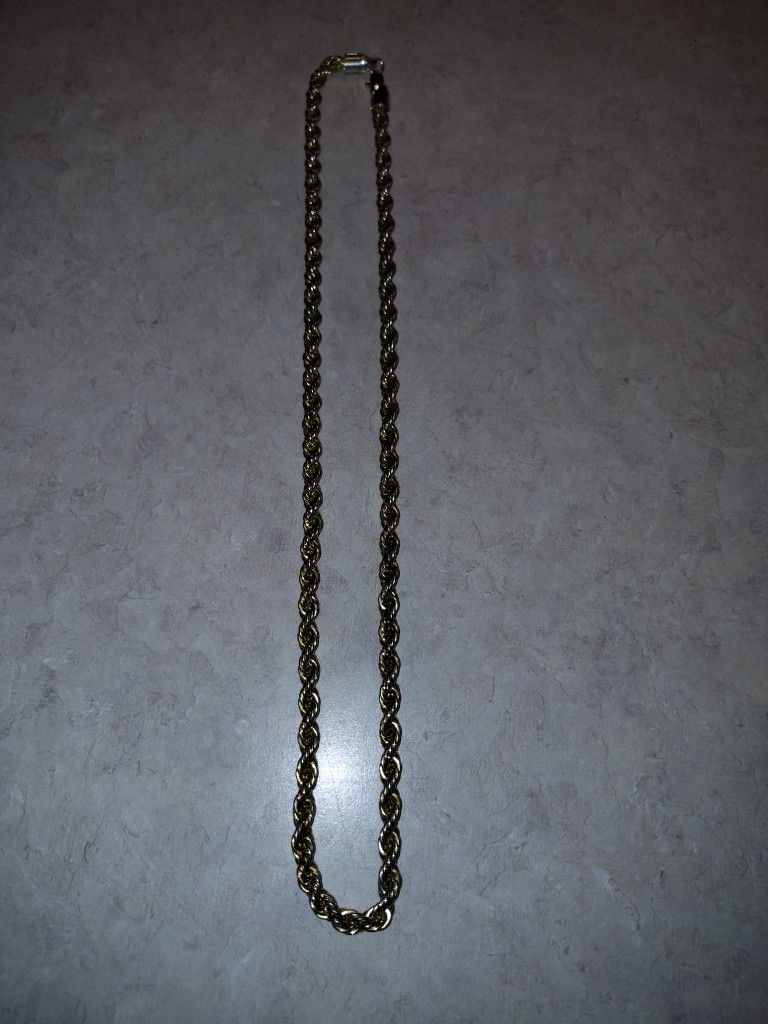 23 Inch Gold Plated Chain 