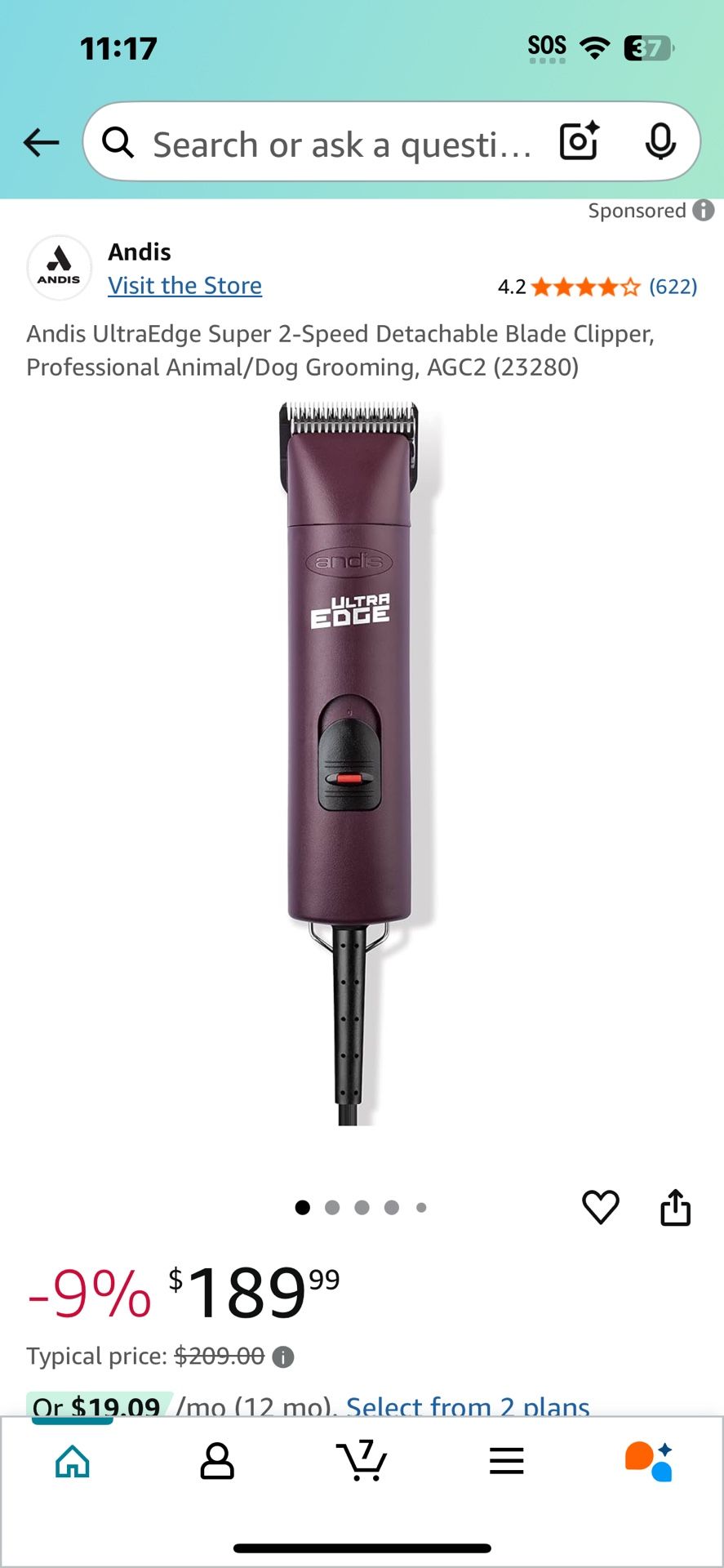 Andis UltraEdge Clippers