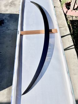 Tesla Model Y Carbon Fiber Rear Spoiler OEM original Part