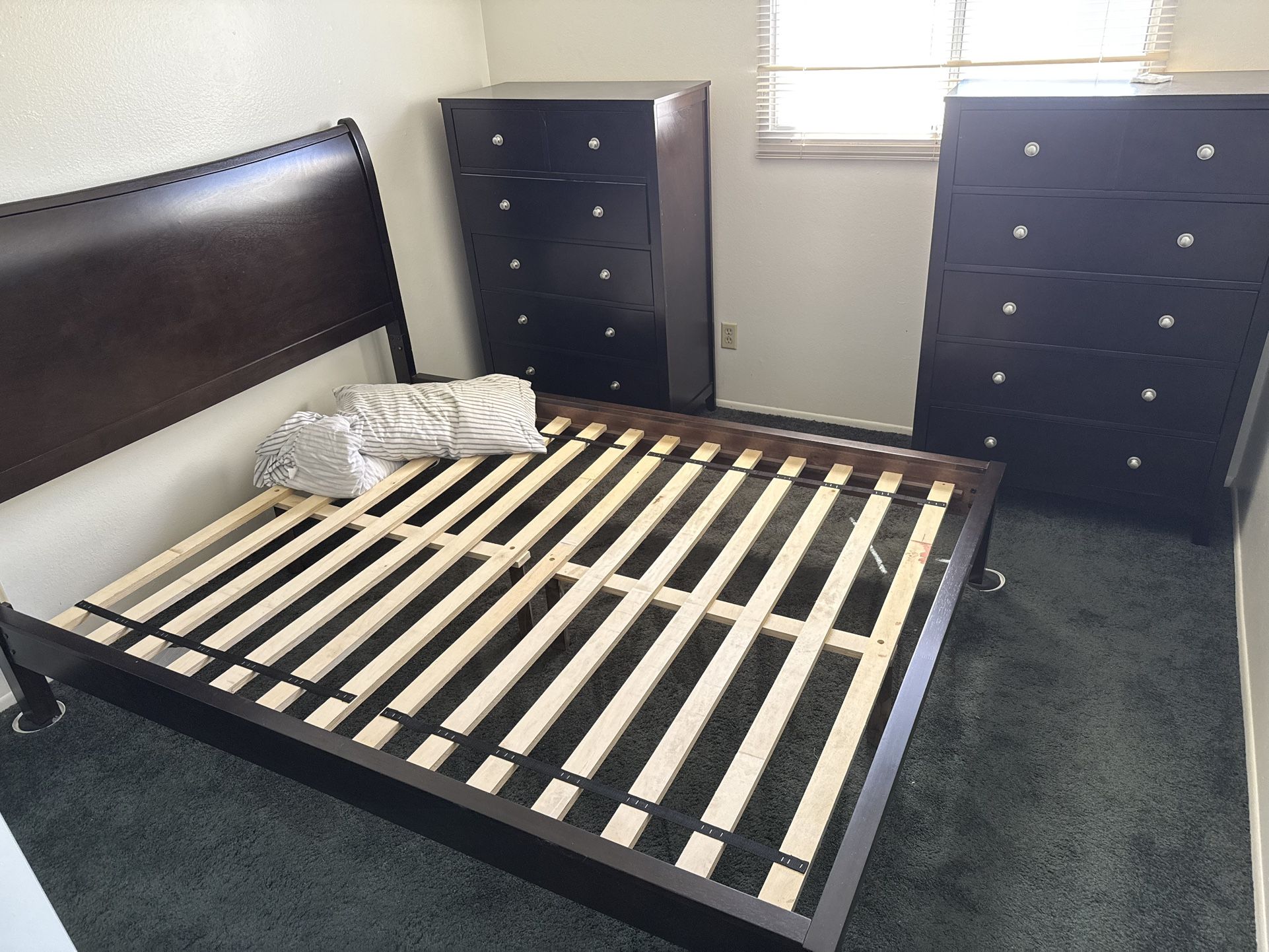 Wood Queen Bed Frame