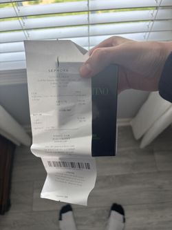 Valentino Cologne With Receipt