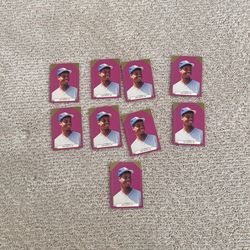 (9) 1989 Premier Player Gold Edition Ken Griffey Jr