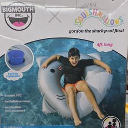 Gordan the Shark 4ft Pool Float