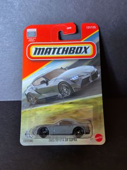 Matchbox Cars Grey 2023 Toyota GR Supra