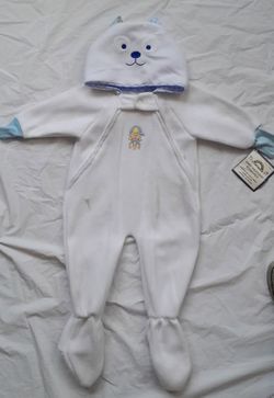 Wonderful Memories by EK2000 24 Months Fleece Footed Onesie
