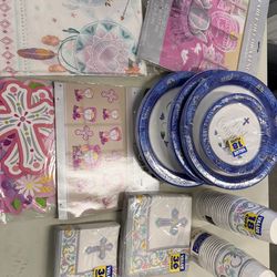 First communion party supplies