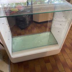 Showcase With 3 Glass Shelves 37”Lx20”Wx40”H