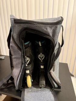 Rollerblade And Helmet Bag Backpack