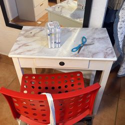 White Desk