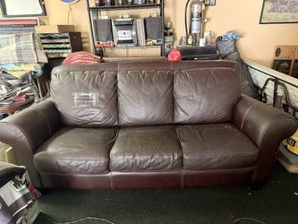 Leather Couch For Sale!