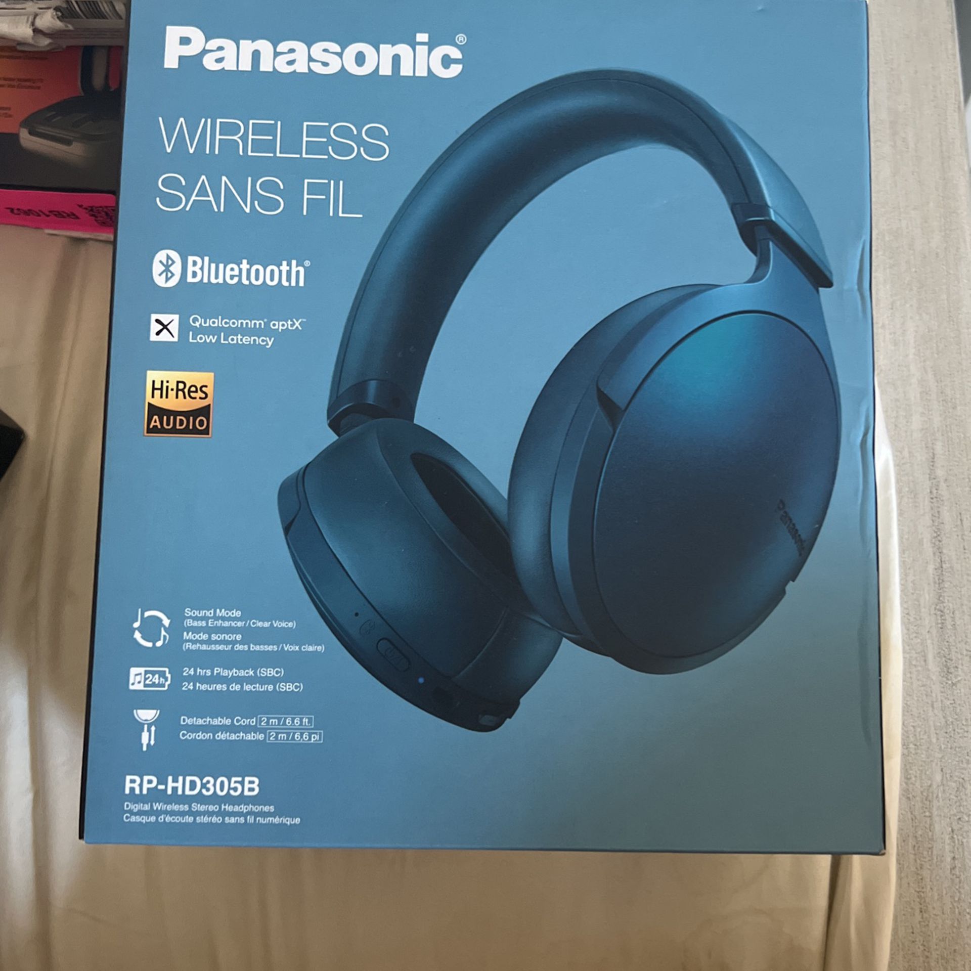 Panasonic Wireless Headphones 60$ Only 
