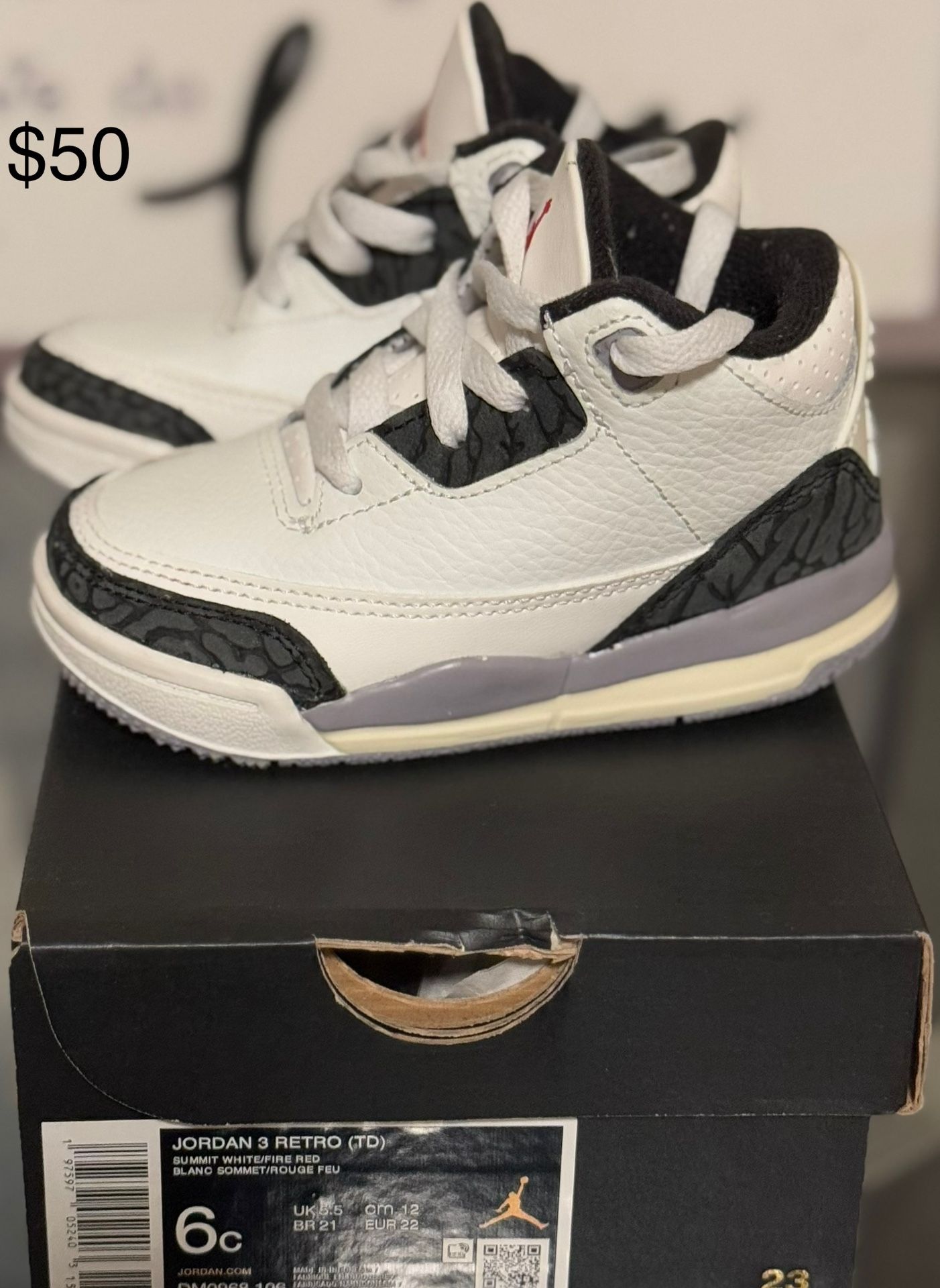 Jordan 3 Grey Cement