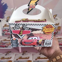 Lightning Mcqueen Candy Boxes